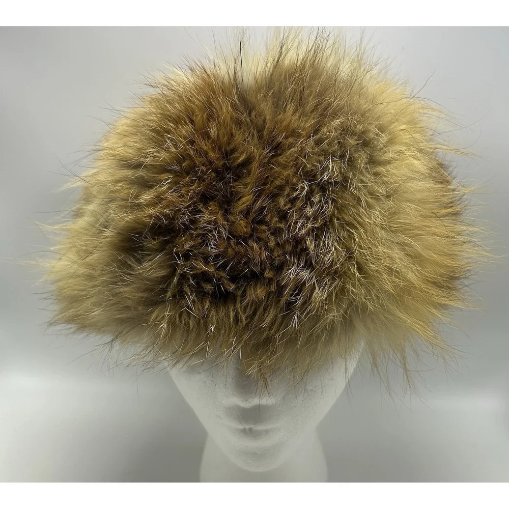 Vintage Red Fox Real Fur Hat Womens Made In Finland Luxury Money Read